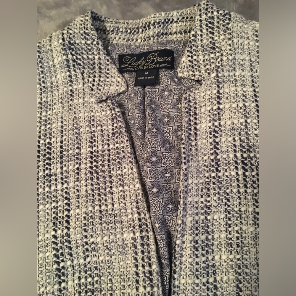 Lucky Brand Tweed Jacket